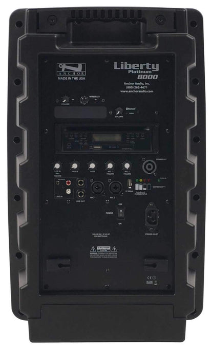 Anchor Audio LIB-8000CU1 Powered Speaker System - PSSL ProSound and Stage Lighting