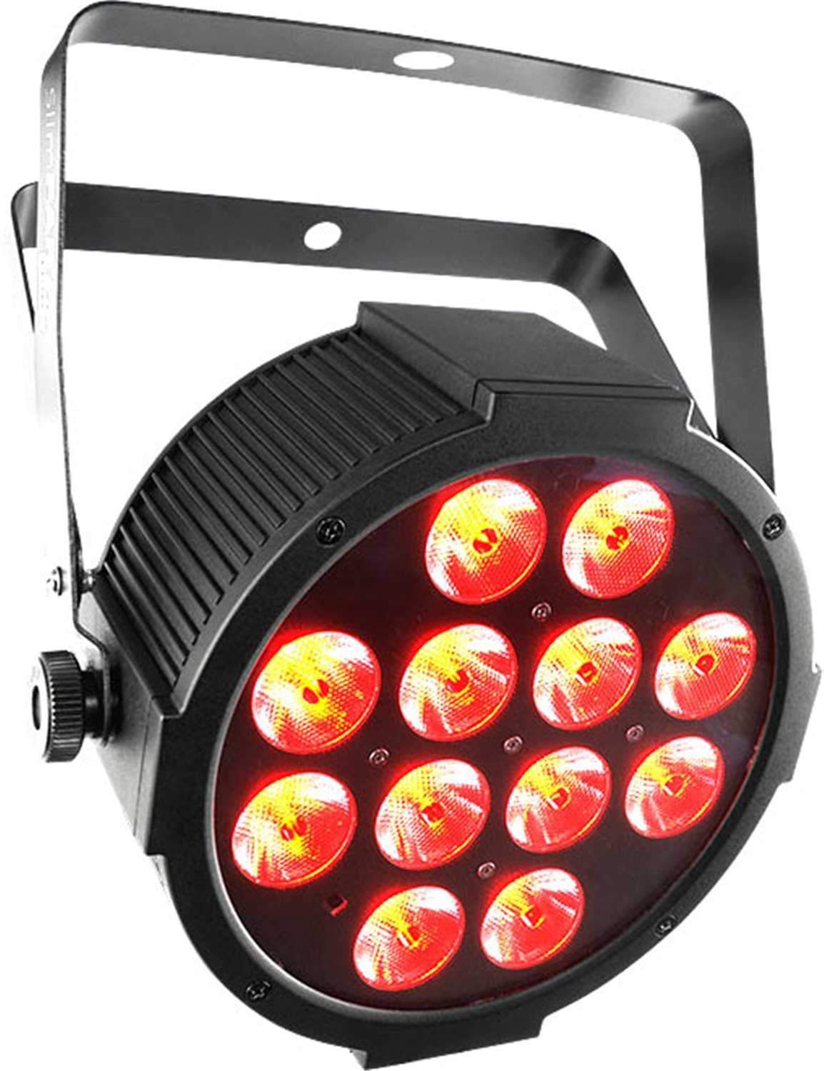 Chauvet SlimPAR Q12 BT LED Par Wash Light 12-Pack with Gator Bags - PSSL ProSound and Stage Lighting