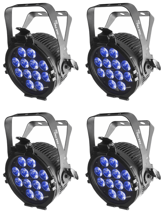 Chauvet SlimPAR Pro H USB RGBAW Plus UV Wash Light 4-Pack - PSSL ProSound and Stage Lighting