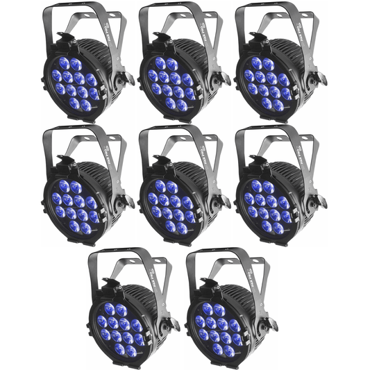 Chauvet SlimPAR Pro H USB RGBAW Plus UV Wash Light 8-pack - PSSL ProSound and Stage Lighting