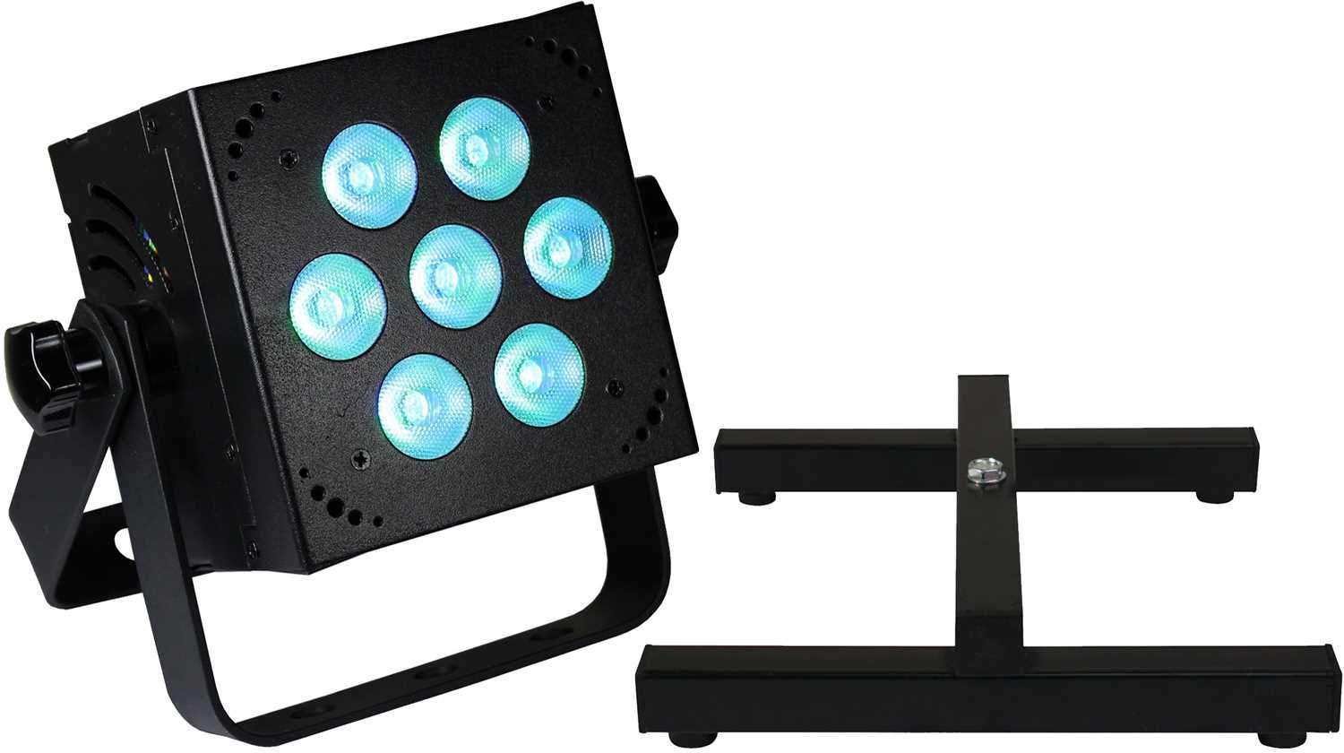 Blizzard HotBox RGBW LED Par Light with Floor Stand - PSSL ProSound and Stage Lighting