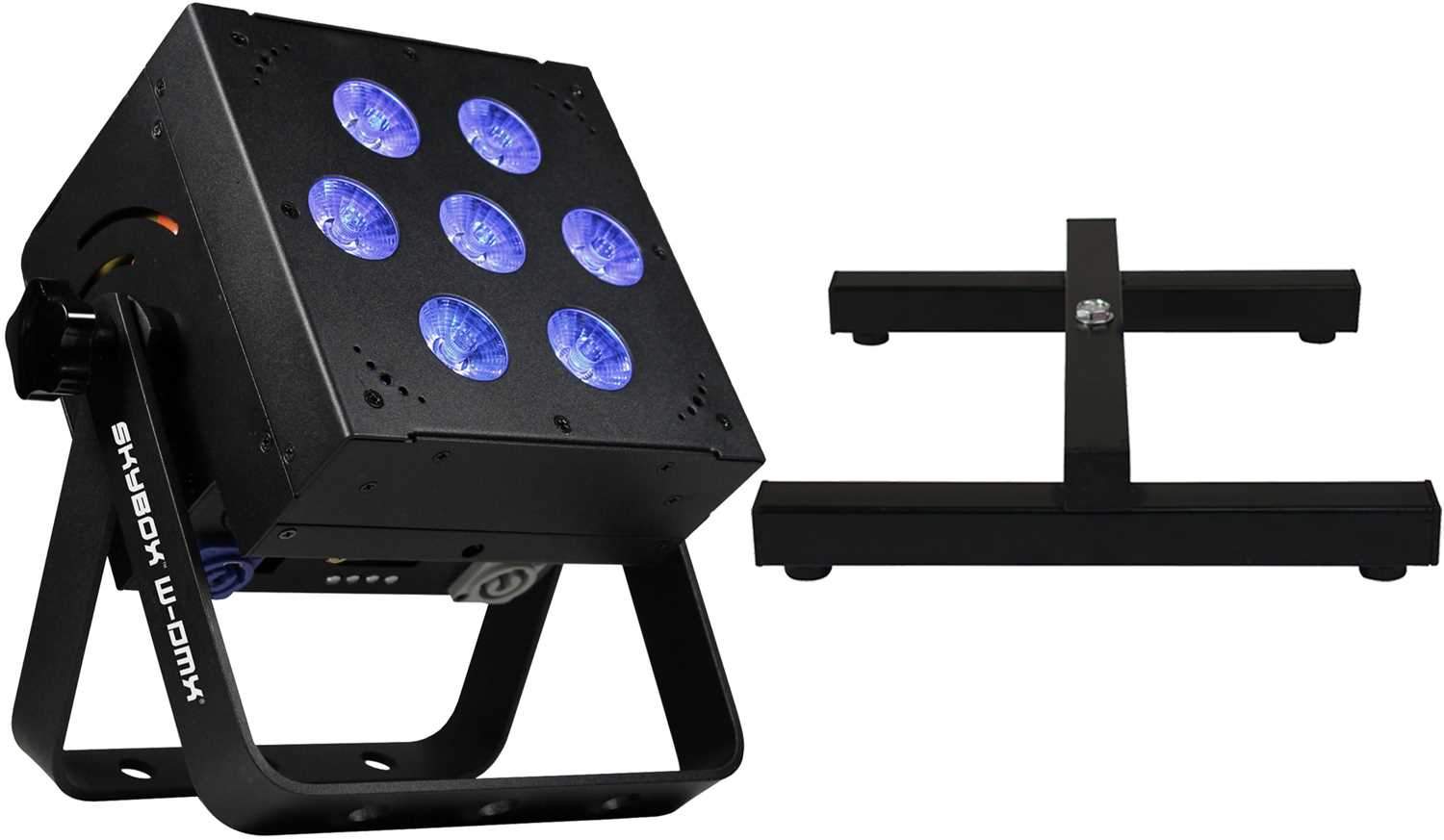 Blizzard SkyBox W-DMX RGBAW Plus UV Wash Light with Floor Stand - PSSL ProSound and Stage Lighting