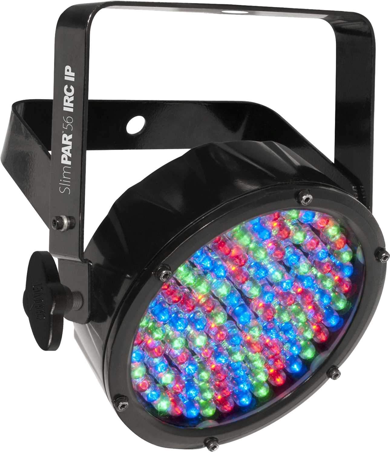 Chauvet SlimPAR 56 IRC IP RGB LED Wash Light with Floor Stand - PSSL ProSound and Stage Lighting