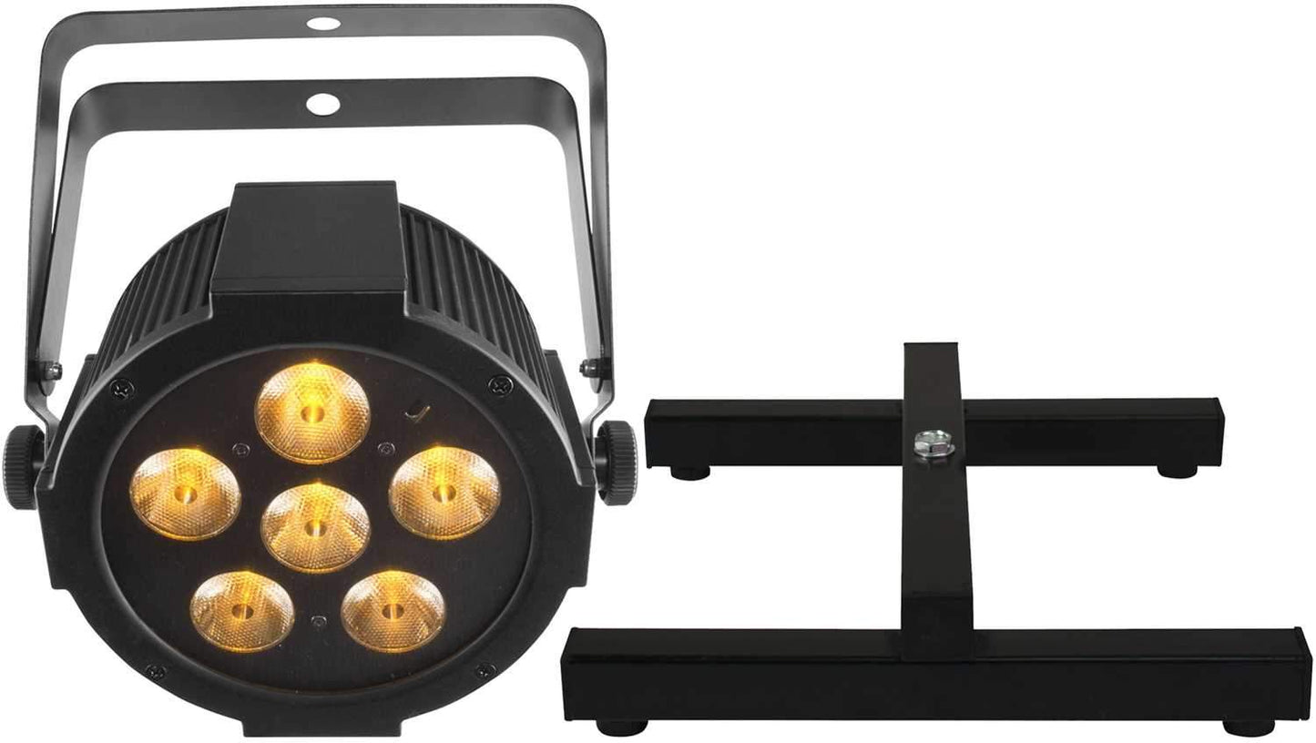 Chauvet SlimPAR Q6 USB RGBA LED Par Light with Floor Stand - PSSL ProSound and Stage Lighting