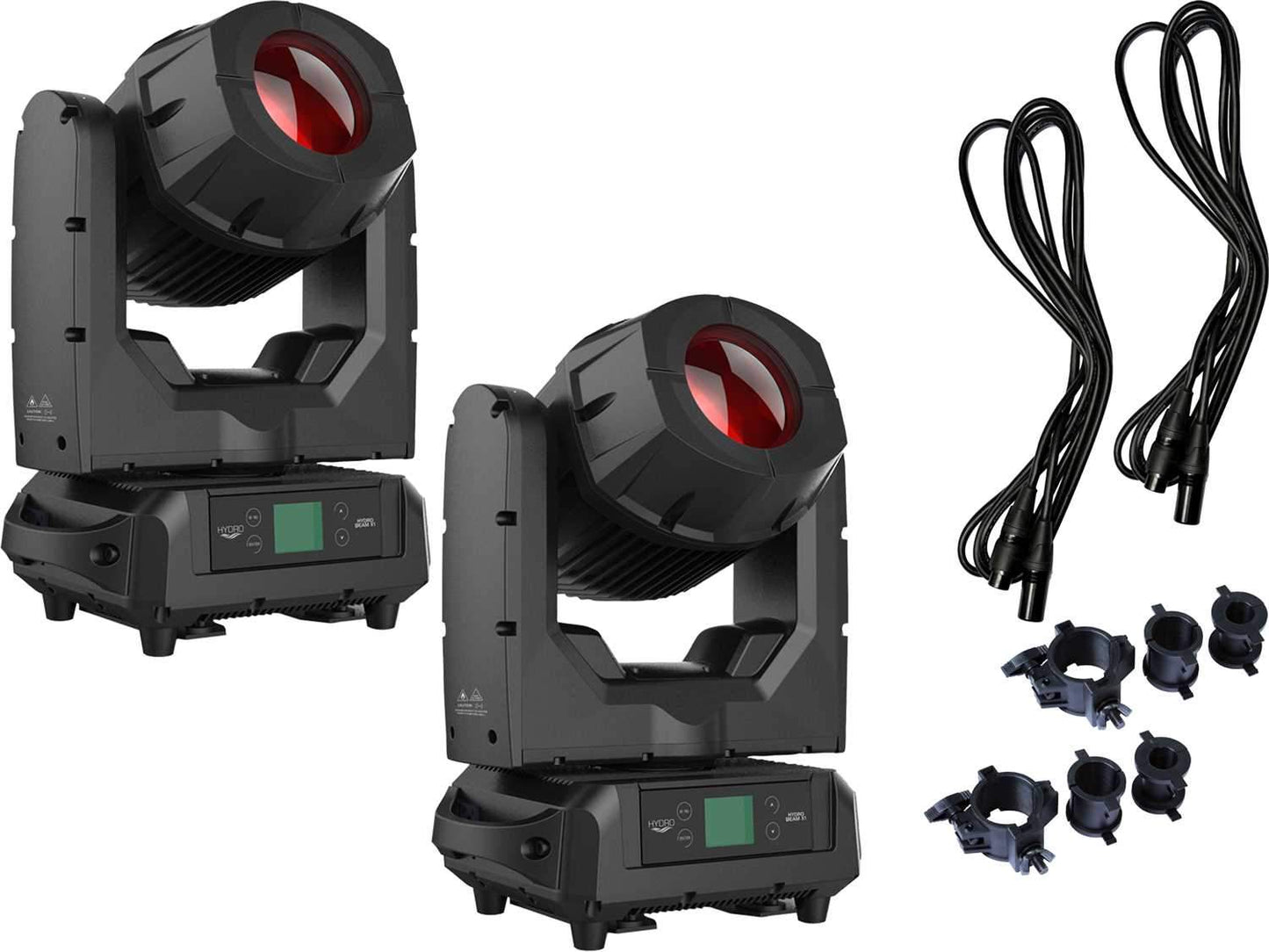 ADJ American DJ Hydro Beam X1 Moving Head 2-Pack with Accessories - PSSL ProSound and Stage Lighting