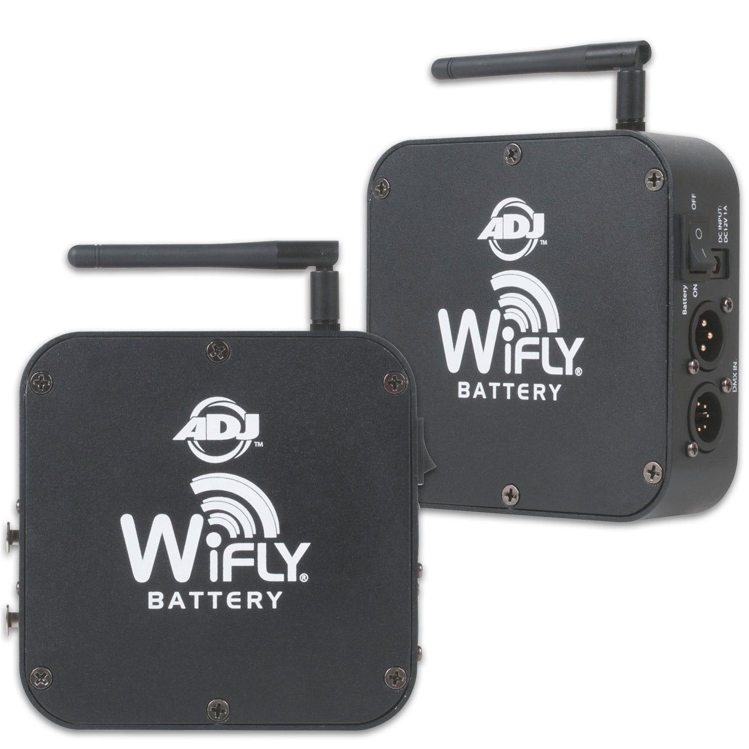 American DJ WiFLY Battery W-DMX Transceiver 2 Pack - PSSL ProSound and Stage Lighting