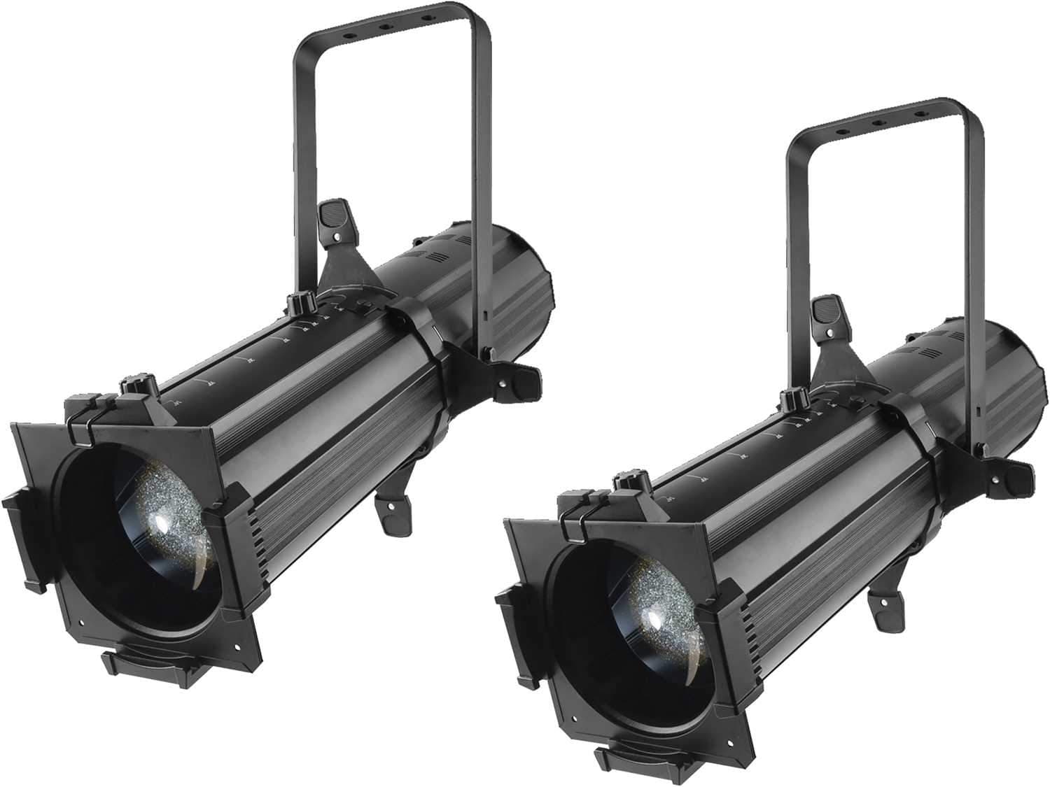 Chauvet EVE E-100Z 100W LED DMX Ellipsoidal Light 2-Pack - PSSL ProSound and Stage Lighting