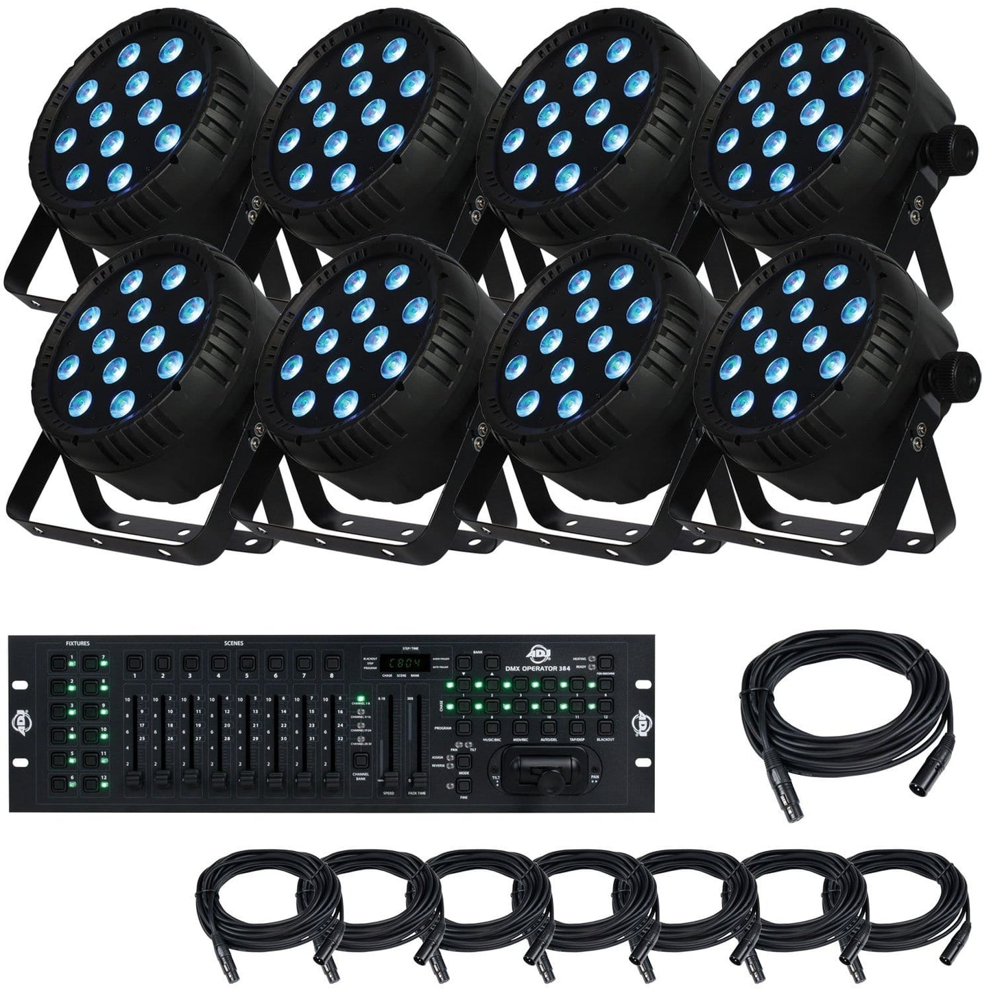 Blizzard LB Par Hex x8 LED Wash Light System - PSSL ProSound and Stage Lighting