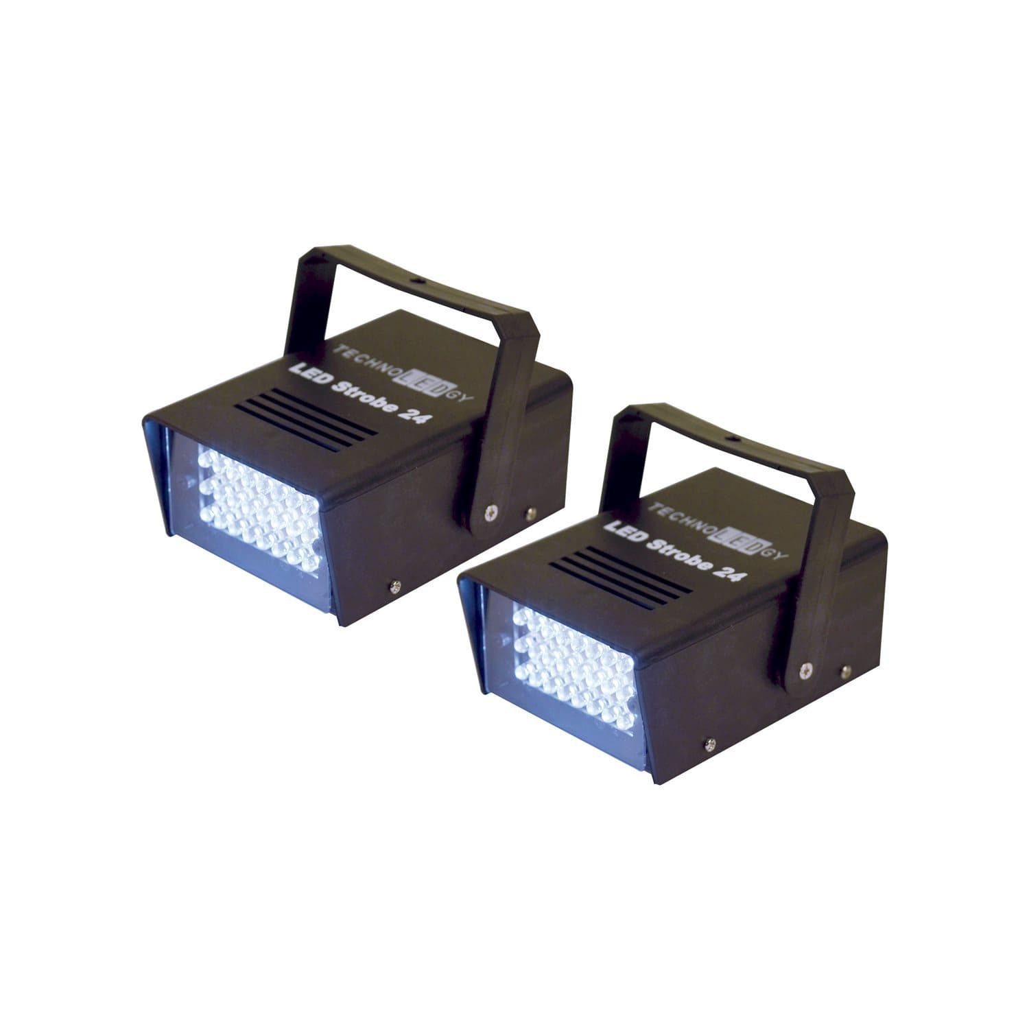 technoLEDgy Strobe 24 LED Light 2-Pack - PSSL ProSound and Stage Lighting