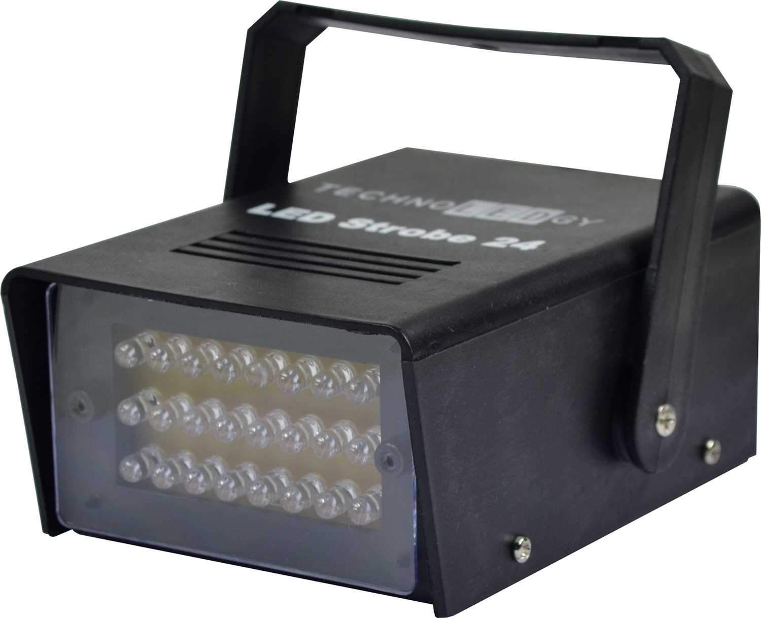 technoLEDgy Strobe 24 LED Light 3-Pack - PSSL ProSound and Stage Lighting