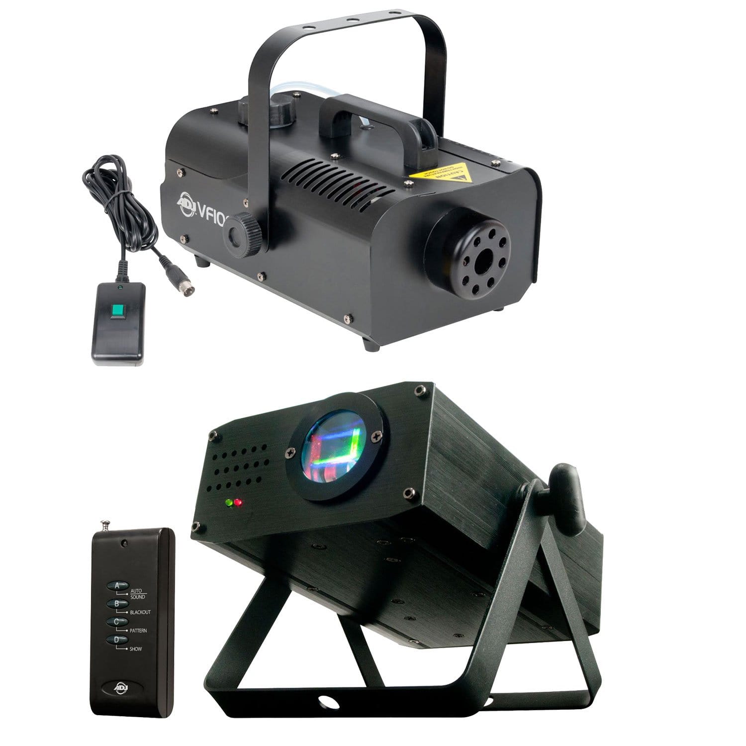 ADJ American DJ Micro Image RGB Laser with VF1000 Fog Machine - PSSL ProSound and Stage Lighting