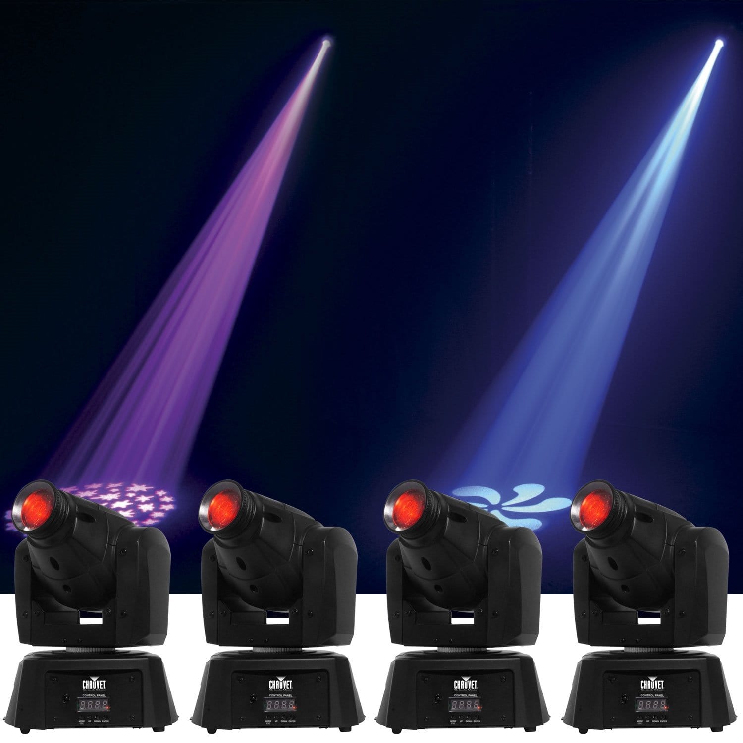 Chauvet Intimidator Spot 100 IRC LED Light 4 Pack - PSSL ProSound and Stage Lighting