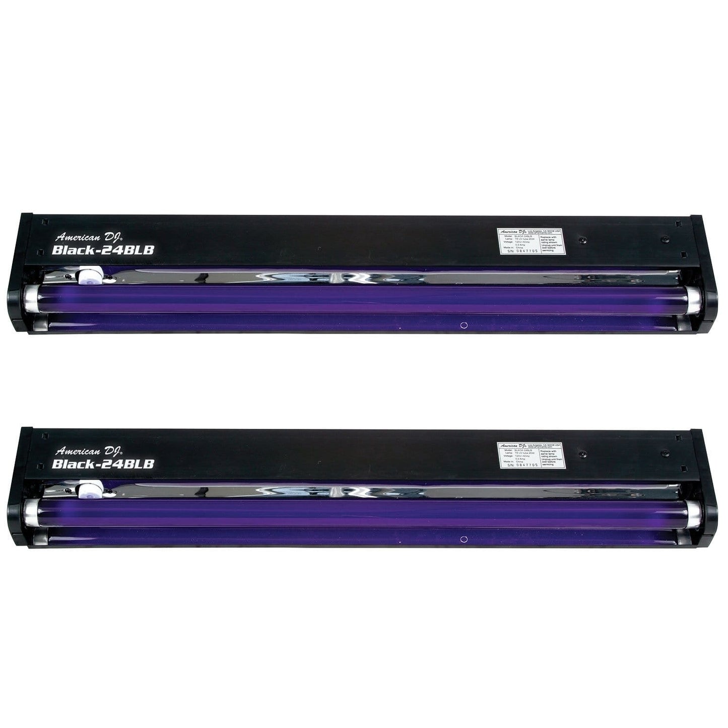 ADJ American DJ 24-in UV Black Light Fixture 2 Pack - PSSL ProSound and Stage Lighting