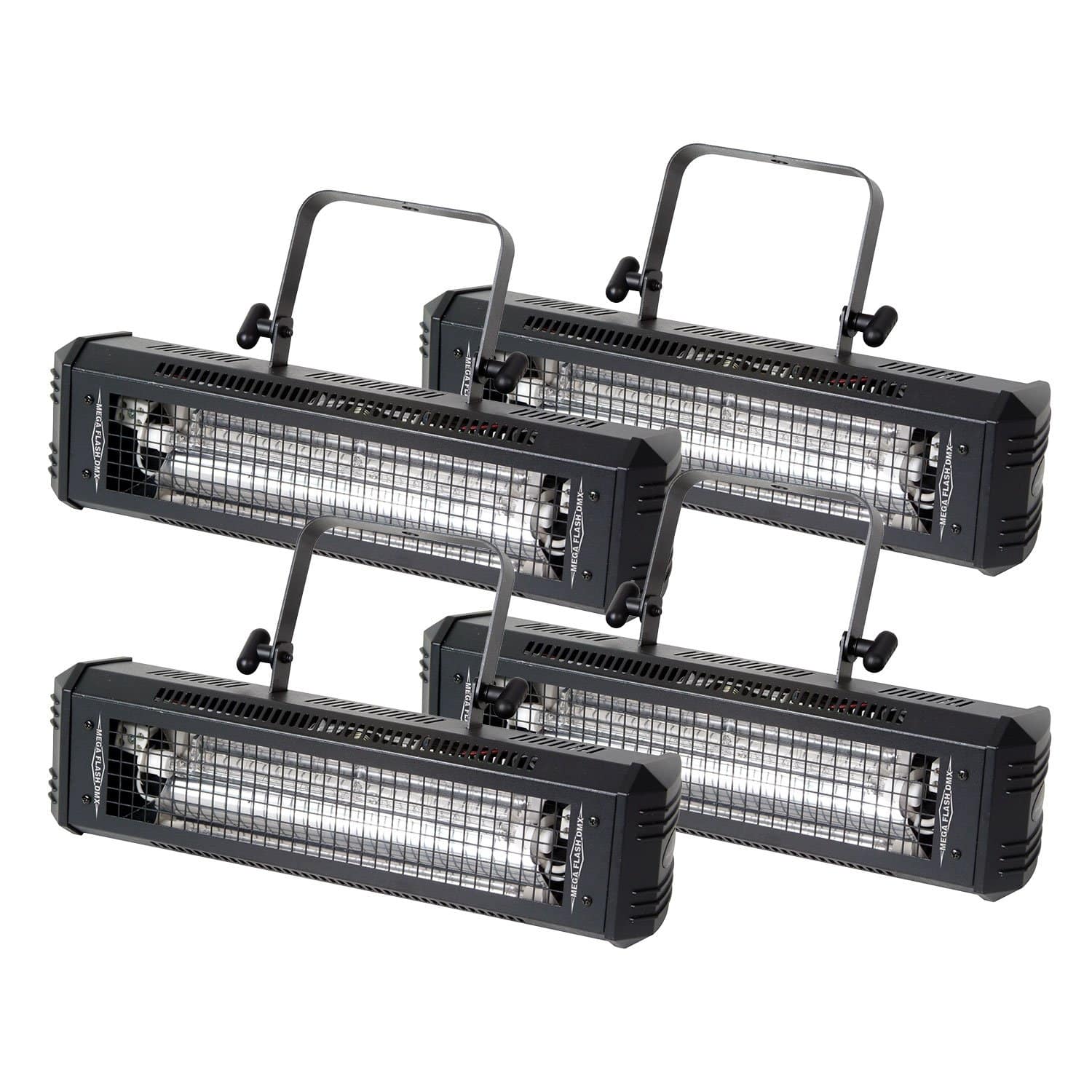 ADJ American DJ Mega Flash DMX 800W Strobe Light 4-Pack - PSSL ProSound and Stage Lighting