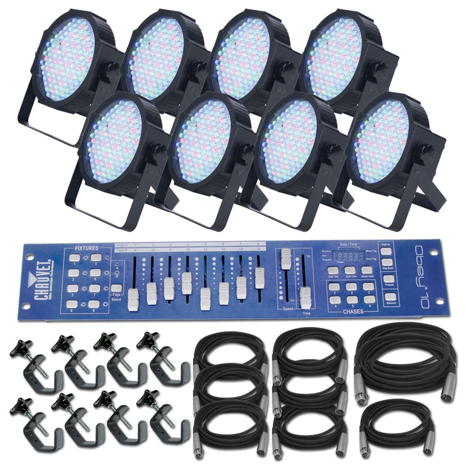 Mega Par Profile X 8 LED Lighting System - PSSL ProSound and Stage Lighting