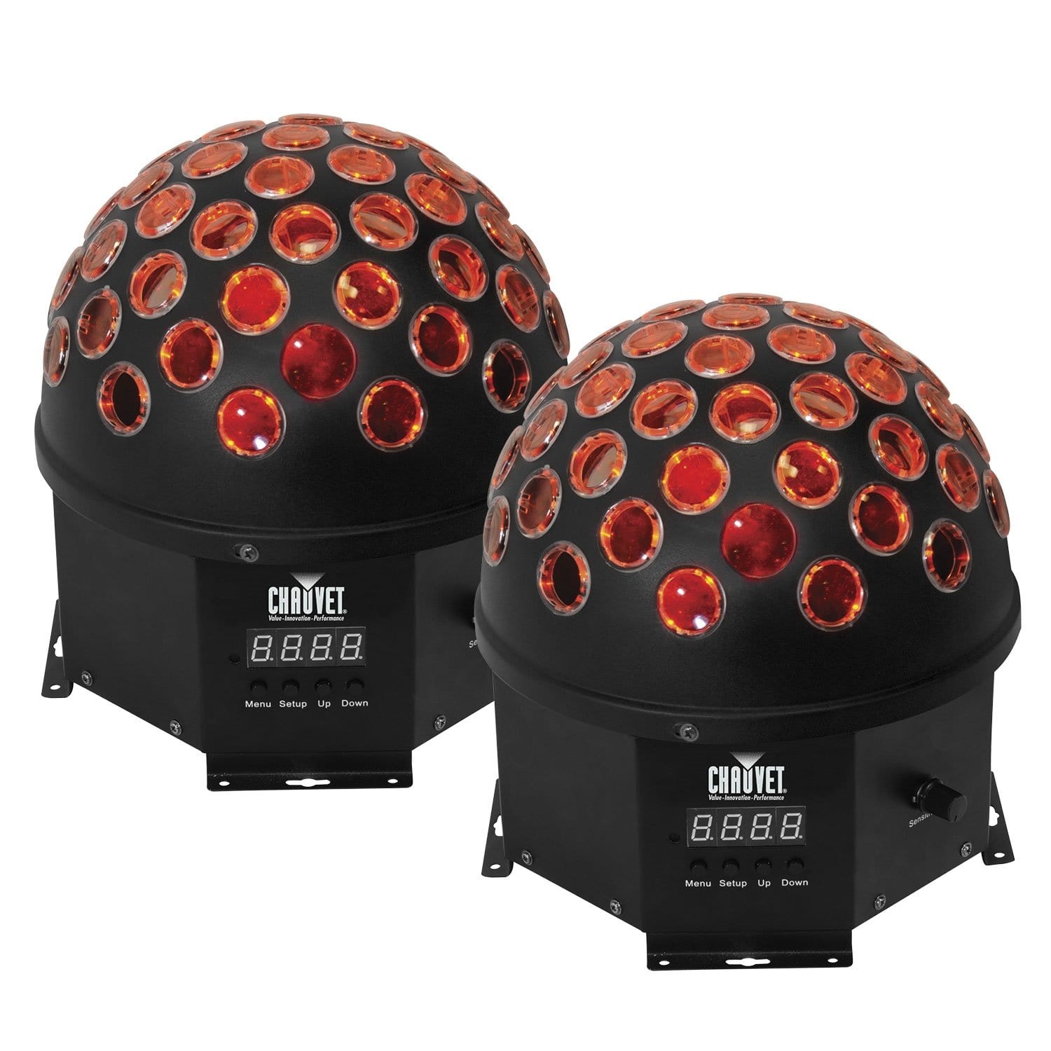 Chauvet Hemisphere 5.1 RGBWA LED Effect Light 2-Pack - PSSL ProSound and Stage Lighting