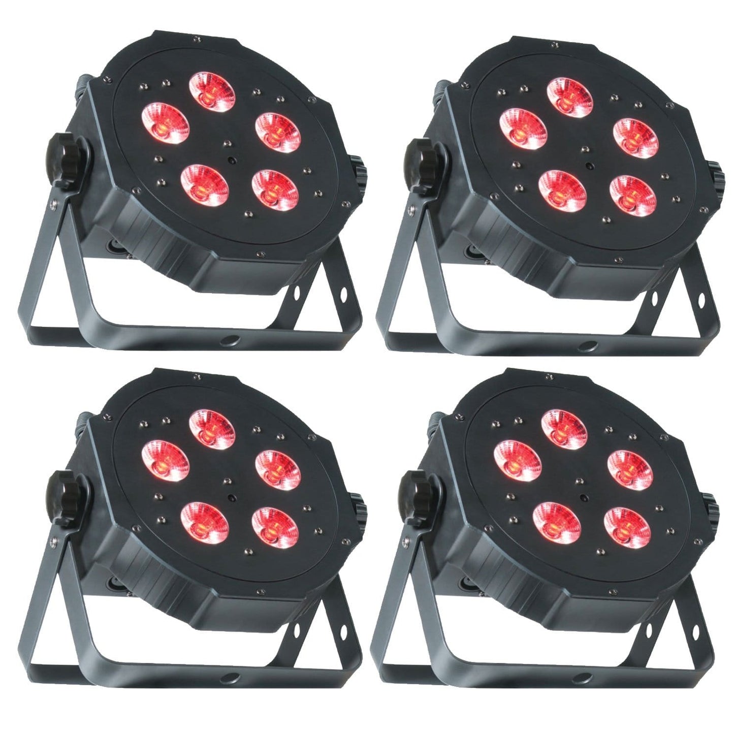 ADJ American DJ Mega Tripar Plus 4-Pack with DMX Controller - PSSL ProSound and Stage Lighting