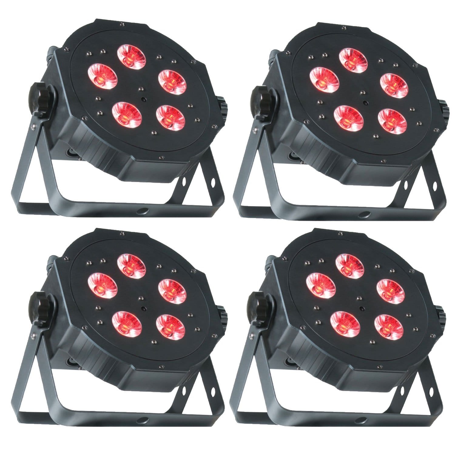 ADJ American DJ Mega Tripar Plus 4-Pack with DMX Controller - PSSL ProSound and Stage Lighting