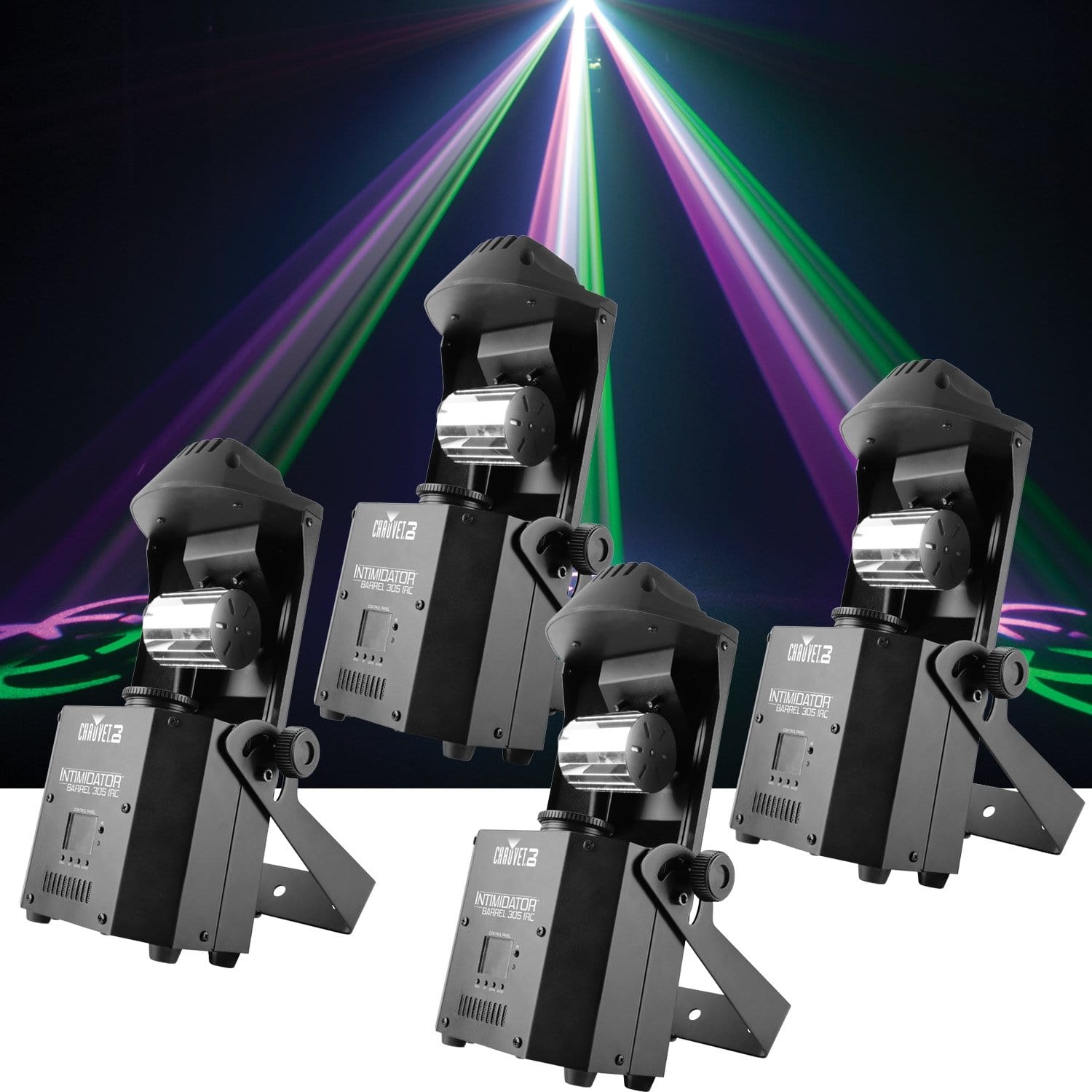 Chauvet Intimidator Barrel 305 IRC LED Light 4-Pack - PSSL ProSound and Stage Lighting