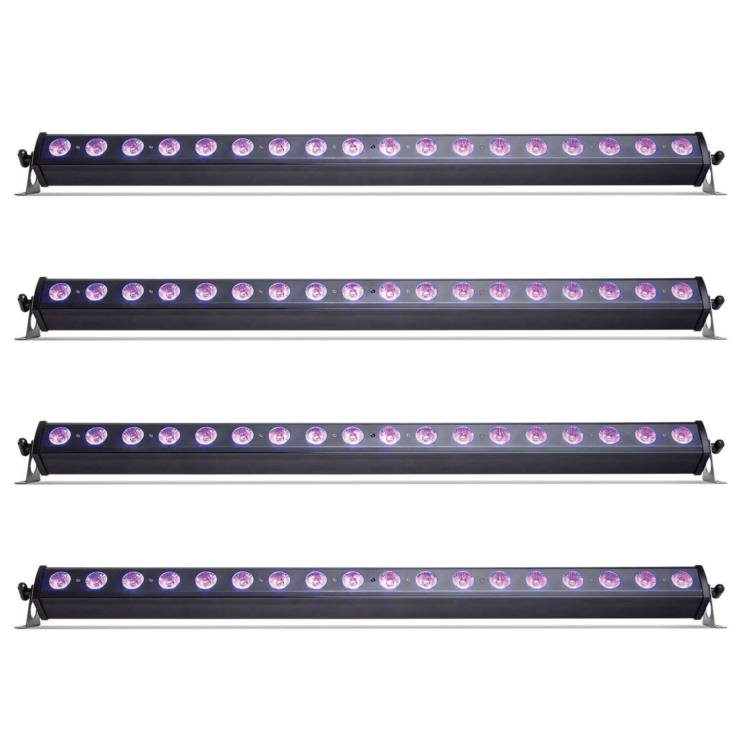 MARQ UV Bat 18 18x1-Watt LED UV Black Light 4-Pack - PSSL ProSound and Stage Lighting