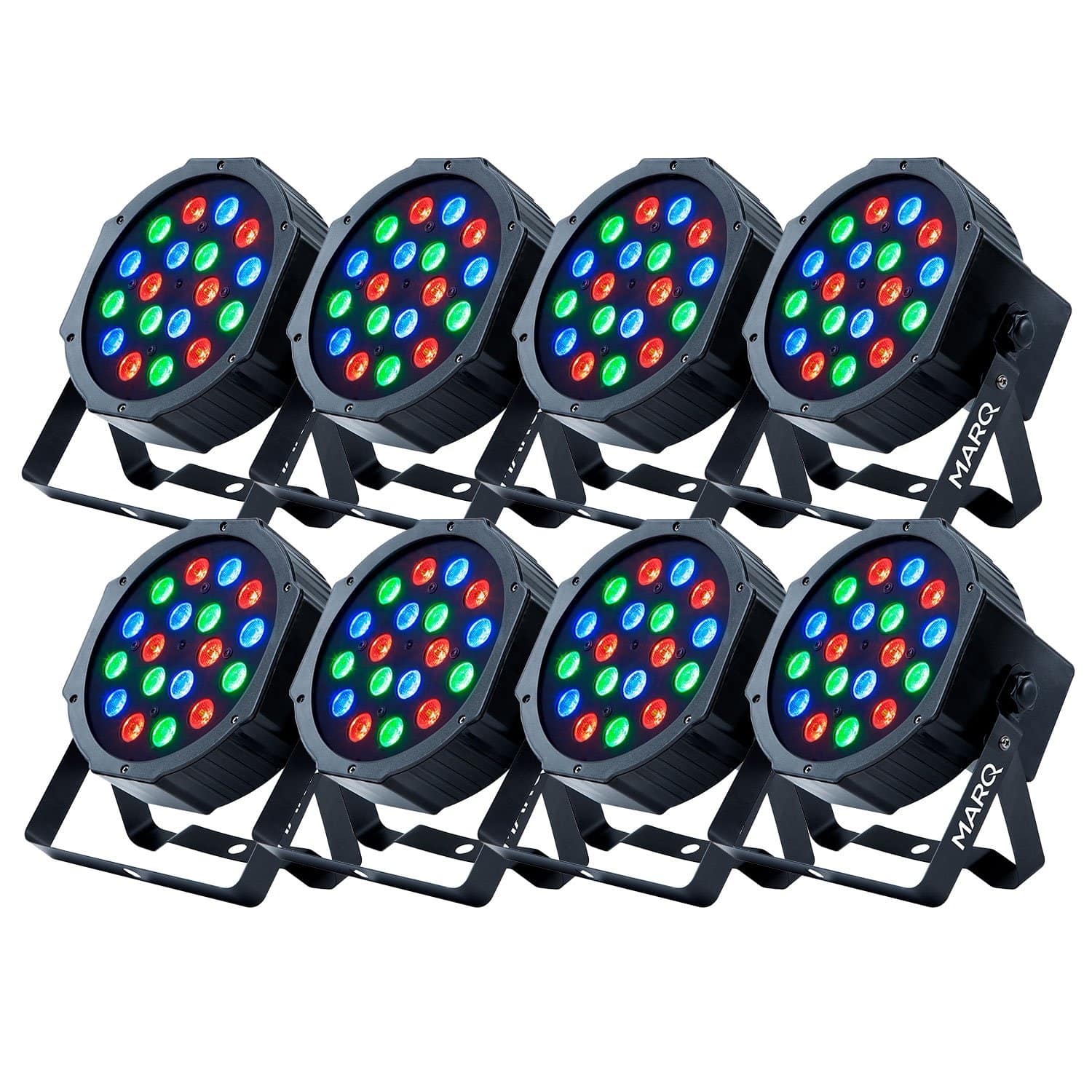 MARQ Colormax P18 18x1-Watt RGB LED Light 8-Pack - PSSL ProSound and Stage Lighting