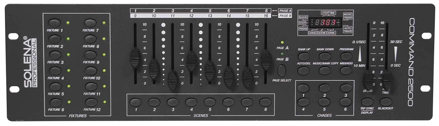 Solena Max Can 144 Quad 2-Pack with DMX Controller and Cables - PSSL ProSound and Stage Lighting