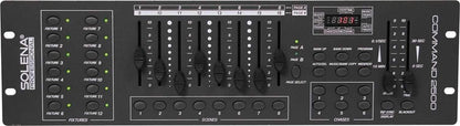 Solena Max Can 144 Quad 4-Pack with DMX Controller - PSSL ProSound and Stage Lighting