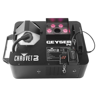 Chauvet Geyser P6 Fog Machine 2-Pack with DMX Controller - PSSL ProSound and Stage Lighting