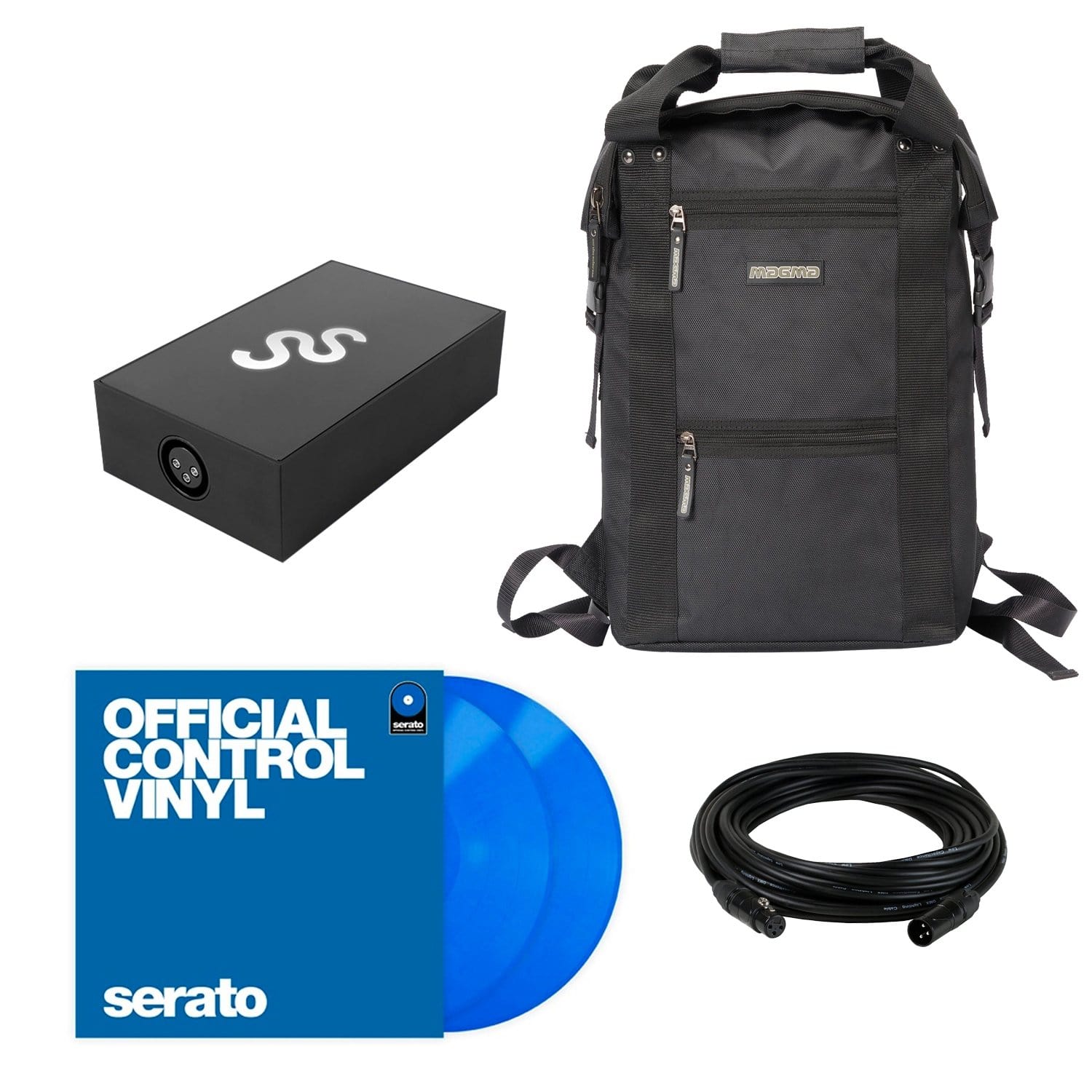 SoundSwitch DMX Interface for Serato DJ with Bag & Vinyl - PSSL ProSound and Stage Lighting