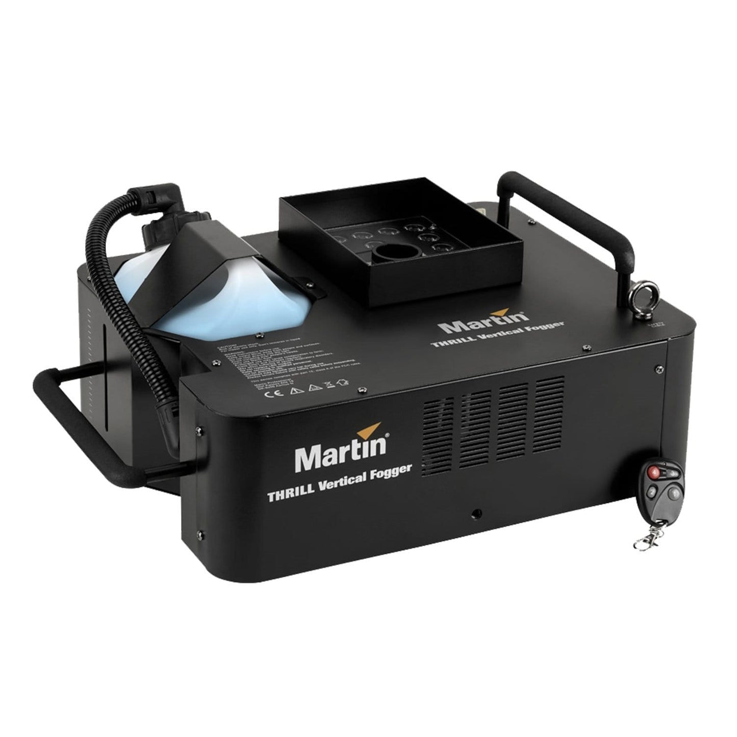 Martin THRILL Vertical Fogger w LED FX & Fog Fluid - PSSL ProSound and Stage Lighting