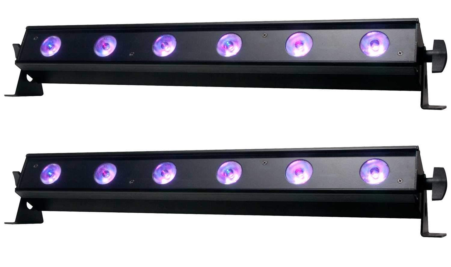 ADJ American DJ Ultra Hex Bar 6 Linear LED Wash Bar 2-Pack - PSSL ProSound and Stage Lighting