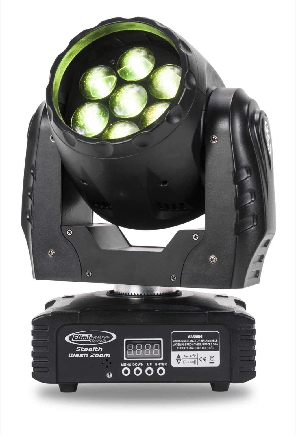 Eliminator Stealth Wash LED Moving Head 8-Pack Lighting System - PSSL ProSound and Stage Lighting