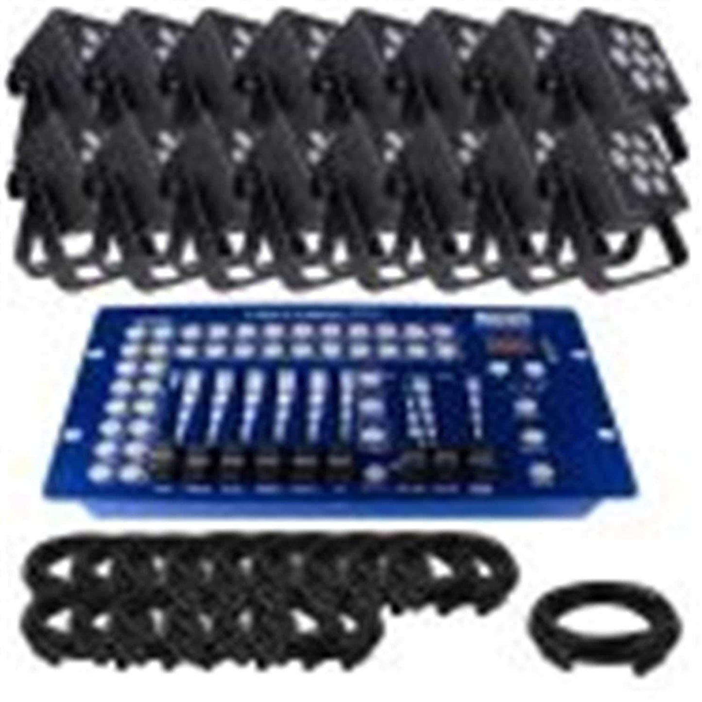 Blizzard HotBox RGBW Wash Light 16-Pack with DMX Controller - PSSL ProSound and Stage Lighting