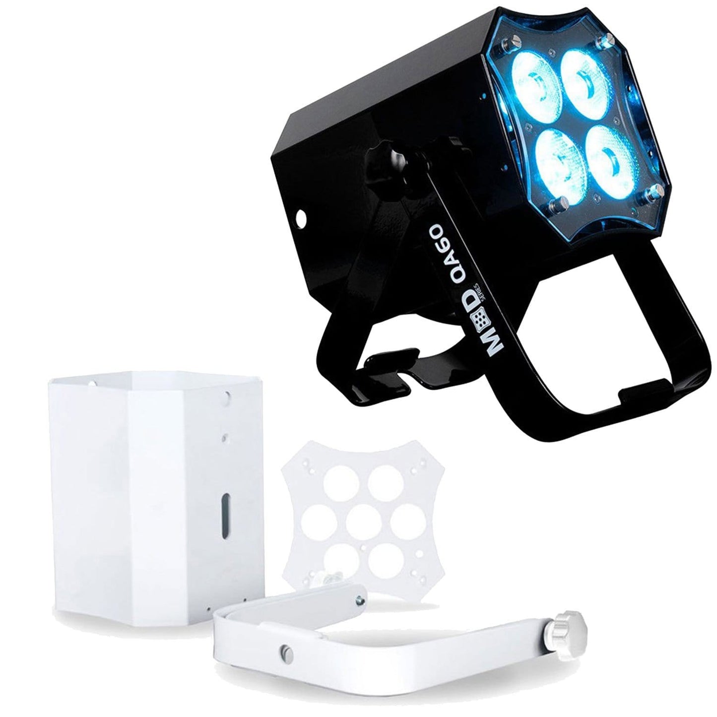 ADJ American DJ MOD QA60 RGBA LED Par Can with Pearl White MOD Kit - PSSL ProSound and Stage Lighting