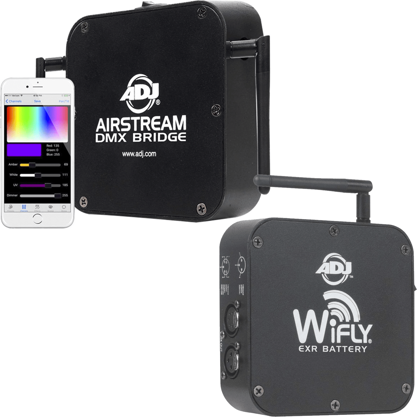 ADJ American DJ Airstream Bridge WiFi DMX System - PSSL ProSound and Stage Lighting