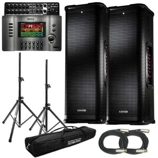 Line 6 PA Package with Stagescape-M20D & 2xL3T - PSSL ProSound and Stage Lighting