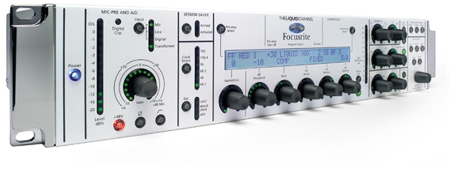 【最終値下げ】Focusrite LiquidChannel Focusrite LIQUID CHANNEL Dynamic Convolution Strip