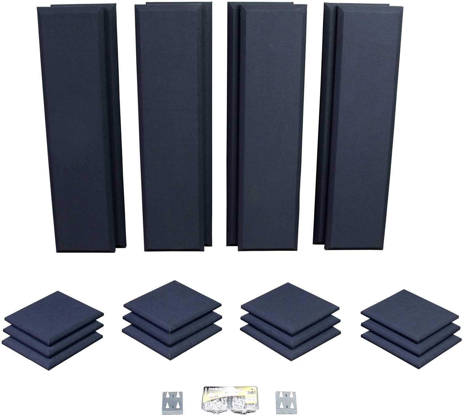 Primacoustic London 10 Room Kit 120 Sq Ft Black - PSSL ProSound and Stage Lighting