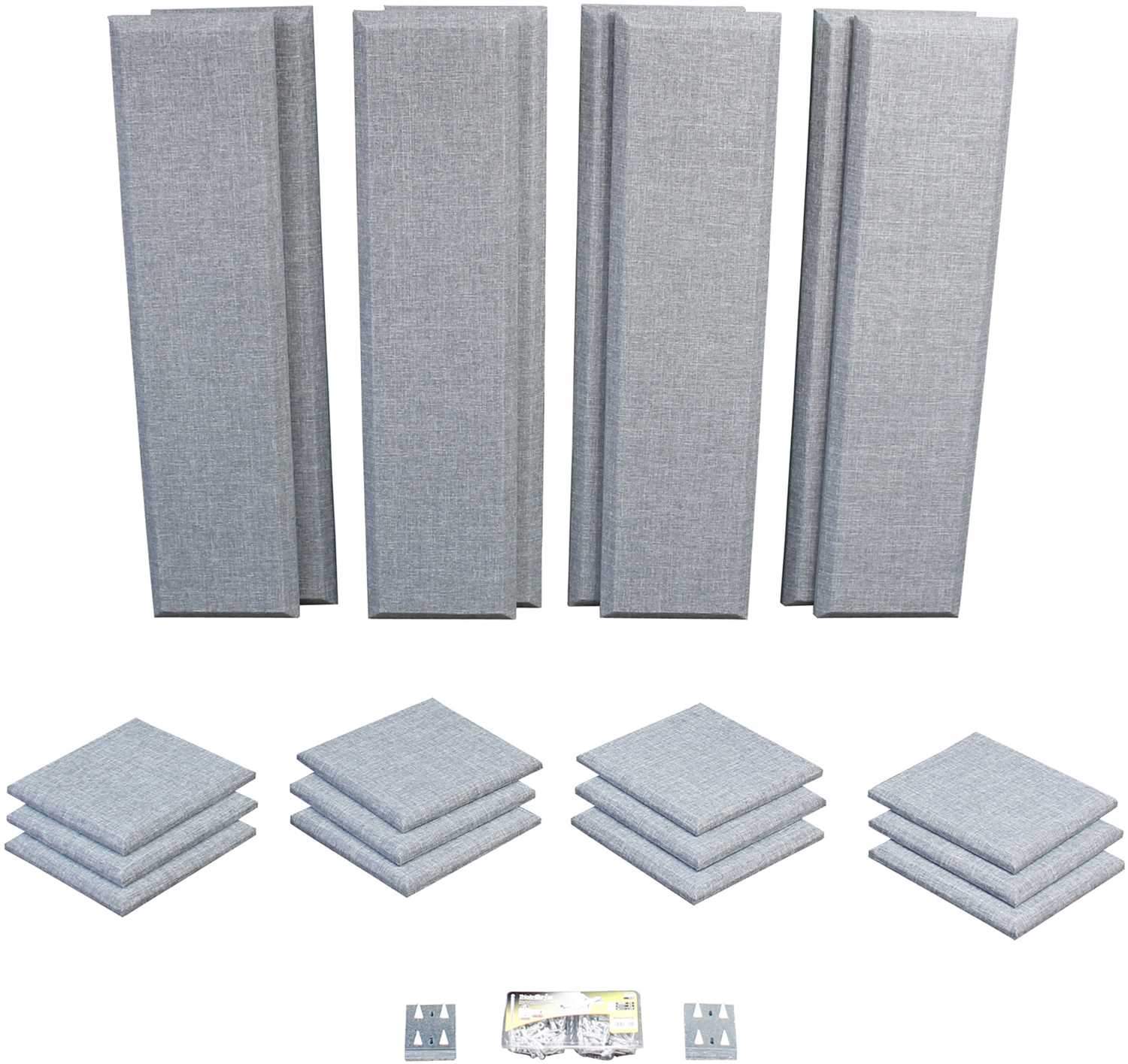 Primacoustic London 10 Room Kit 120 Sq Ft Grey - PSSL ProSound and Stage Lighting