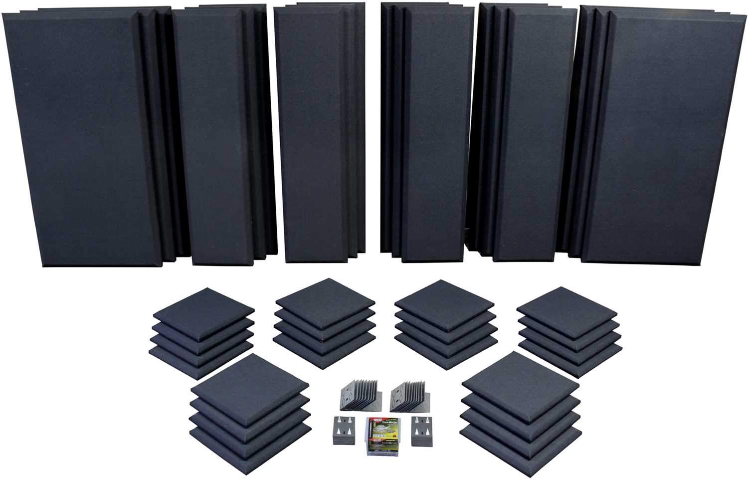 Primacoustic London 16 Room Kit 200 Sq Ft Black - PSSL ProSound and Stage Lighting