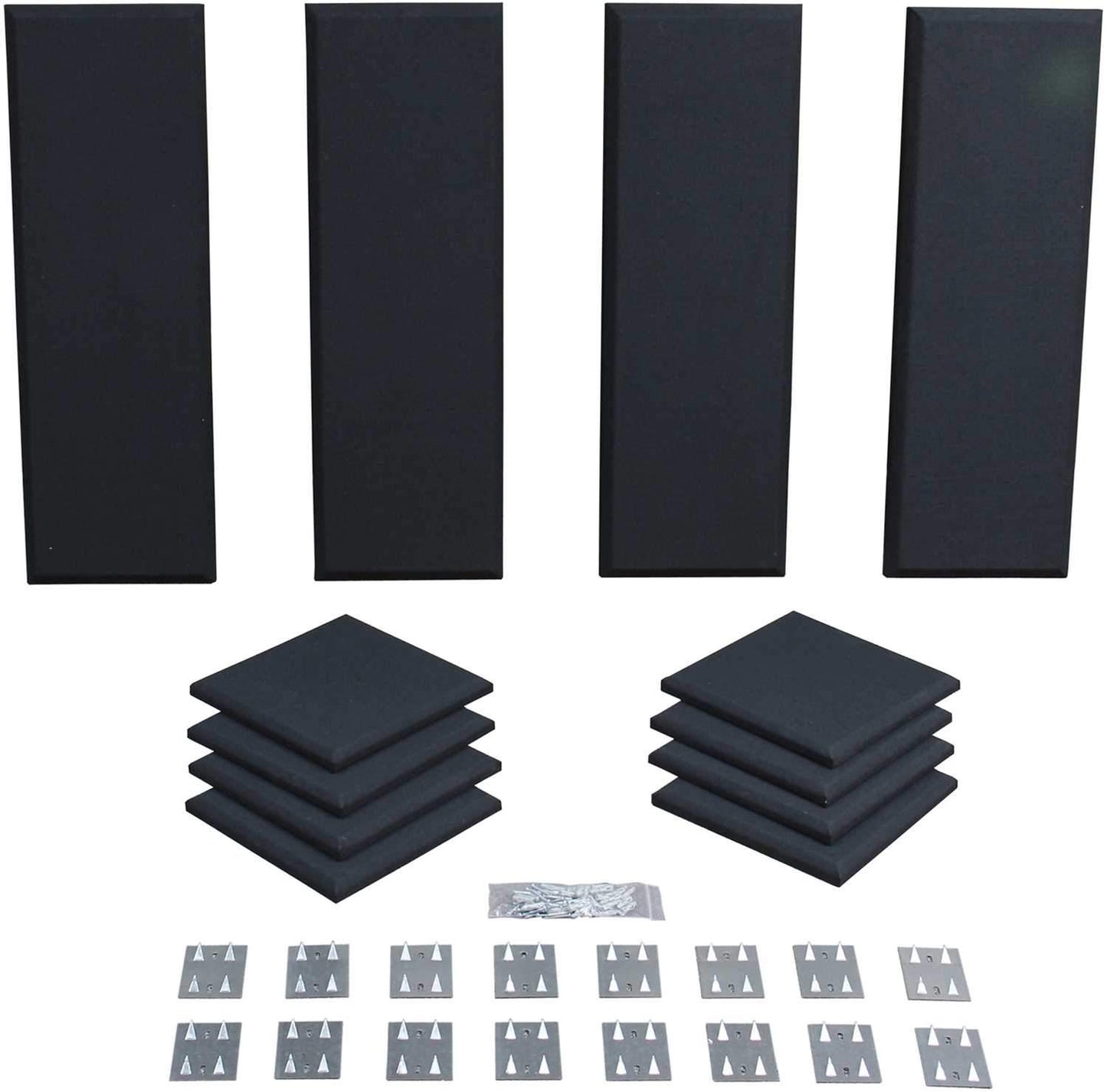 Primacoustic London 8 Room Kit 100 Sq Ft Black - PSSL ProSound and Stage Lighting