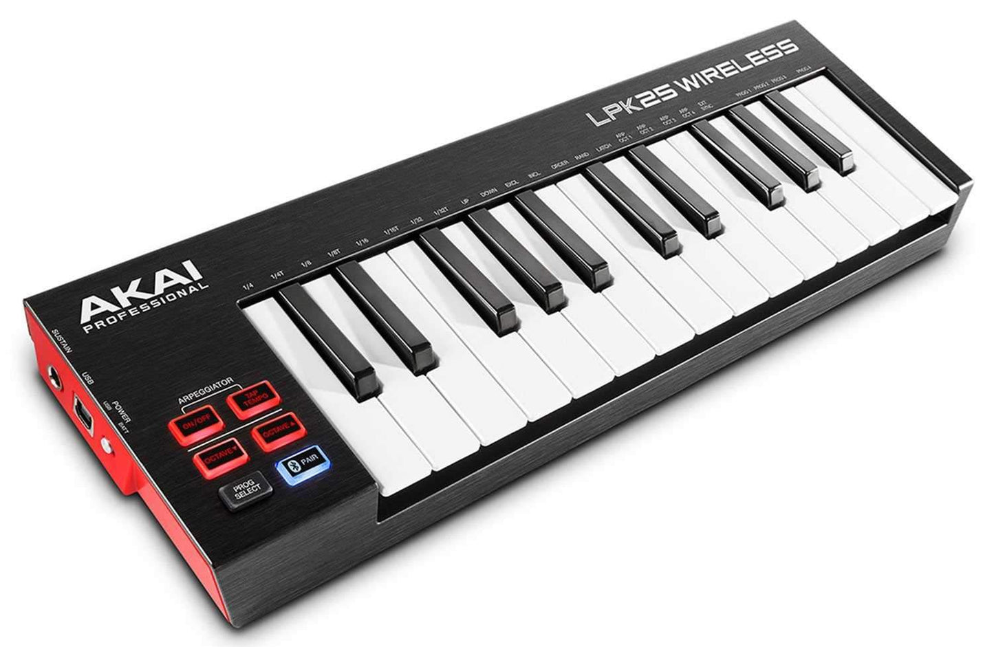 Akai LPK25 Wireless USB Midi Keyboard Controller - PSSL ProSound and Stage Lighting