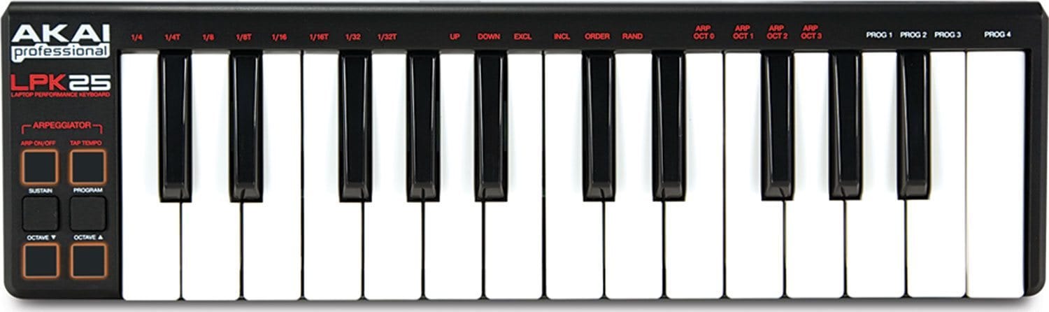 Akai LPK25 Laptop Performance Keyboard - PSSL ProSound and Stage Lighting