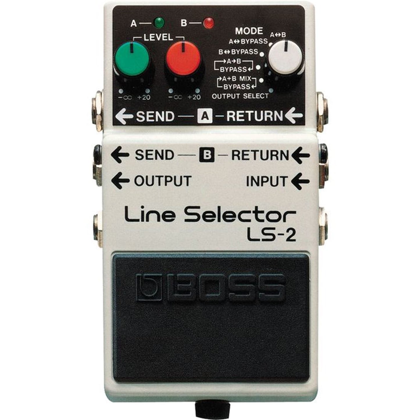 Boss LS-2 Line Selector/ Power Supply Pedal - PSSL ProSound and Stage Lighting