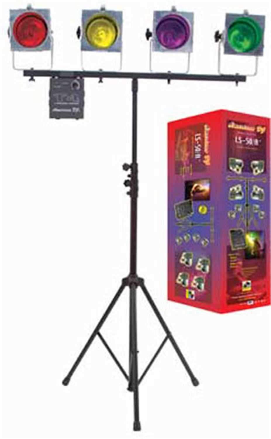 American DJ LS-50A Light Stand System - PSSL ProSound and Stage Lighting