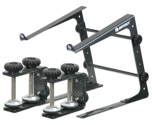 Odyssey LSTANDCAR Carbon Fiber Laptop Std with Clamps - PSSL ProSound and Stage Lighting