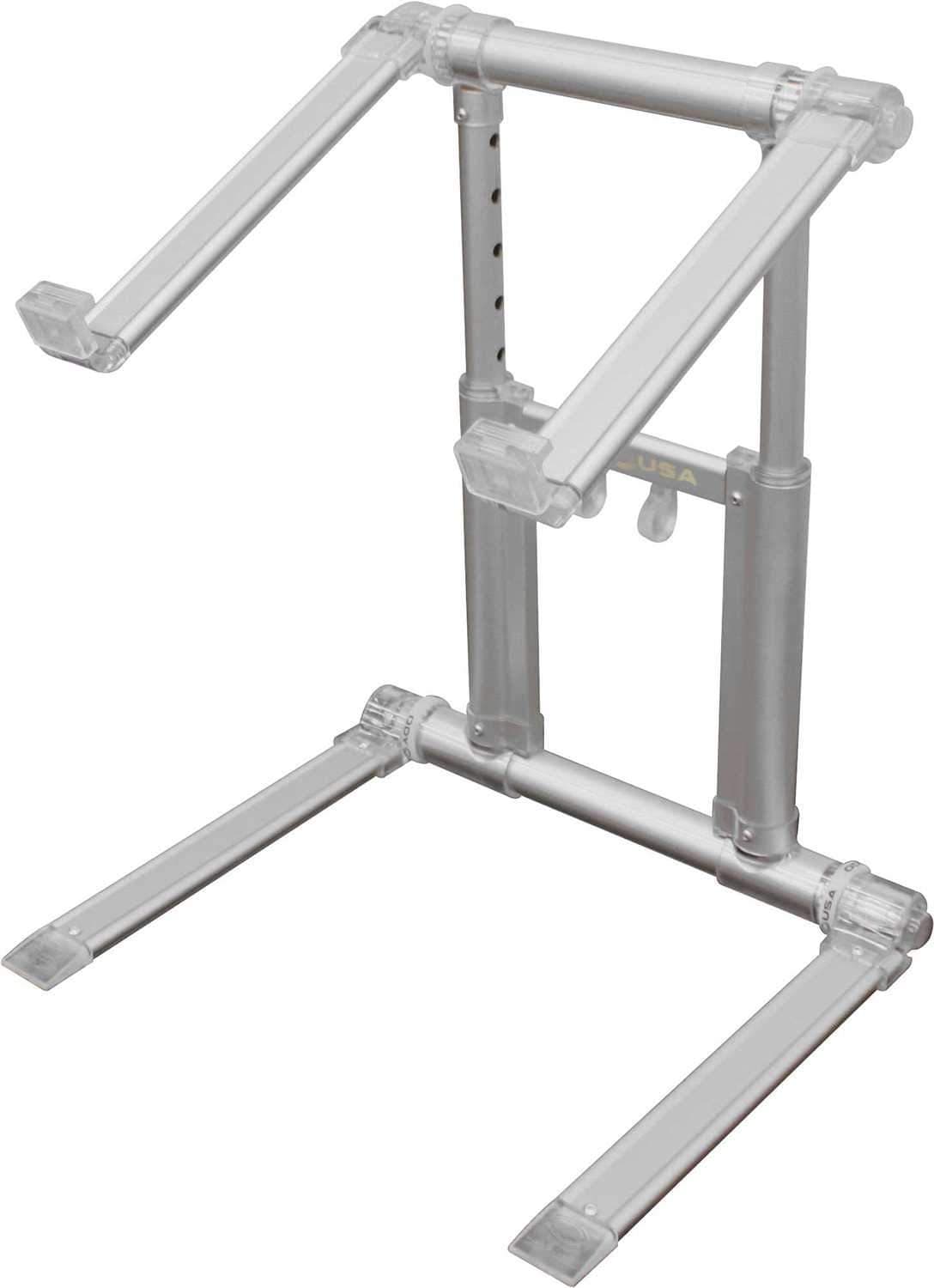 Odyssey LSTAND360MACSIL Silver DJ Laptop Stand - PSSL ProSound and Stage Lighting