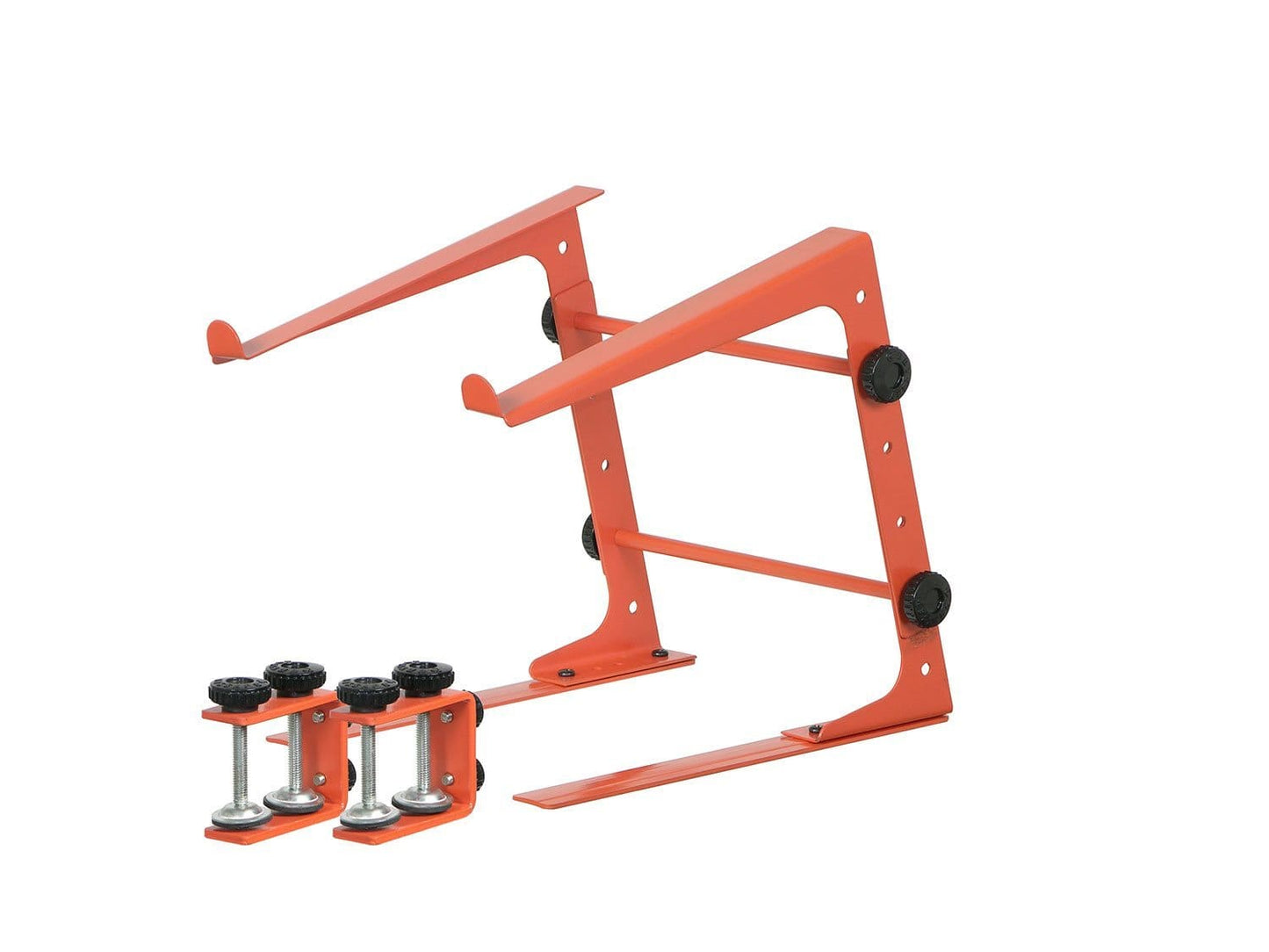 Odyssey LSTANDORG DJ Laptop Stand Orange - PSSL ProSound and Stage Lighting