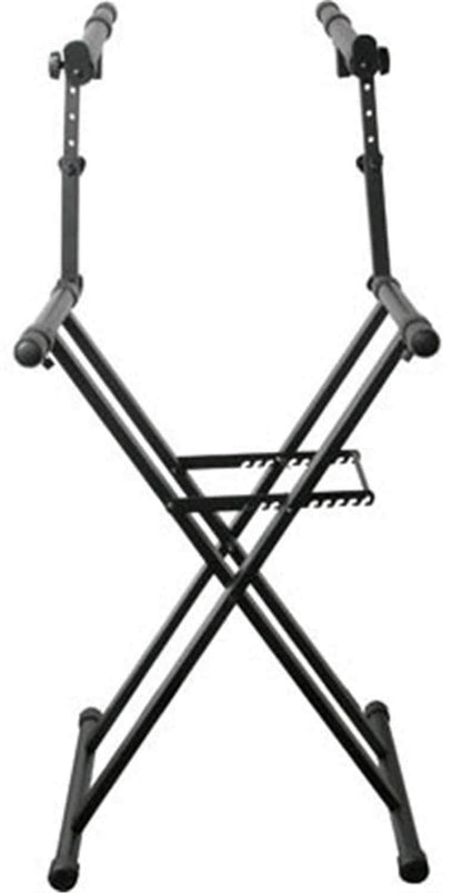 Odyssey LTBXS2 Heavy Duty Dual Tier DJ X-Stand - PSSL ProSound and Stage Lighting