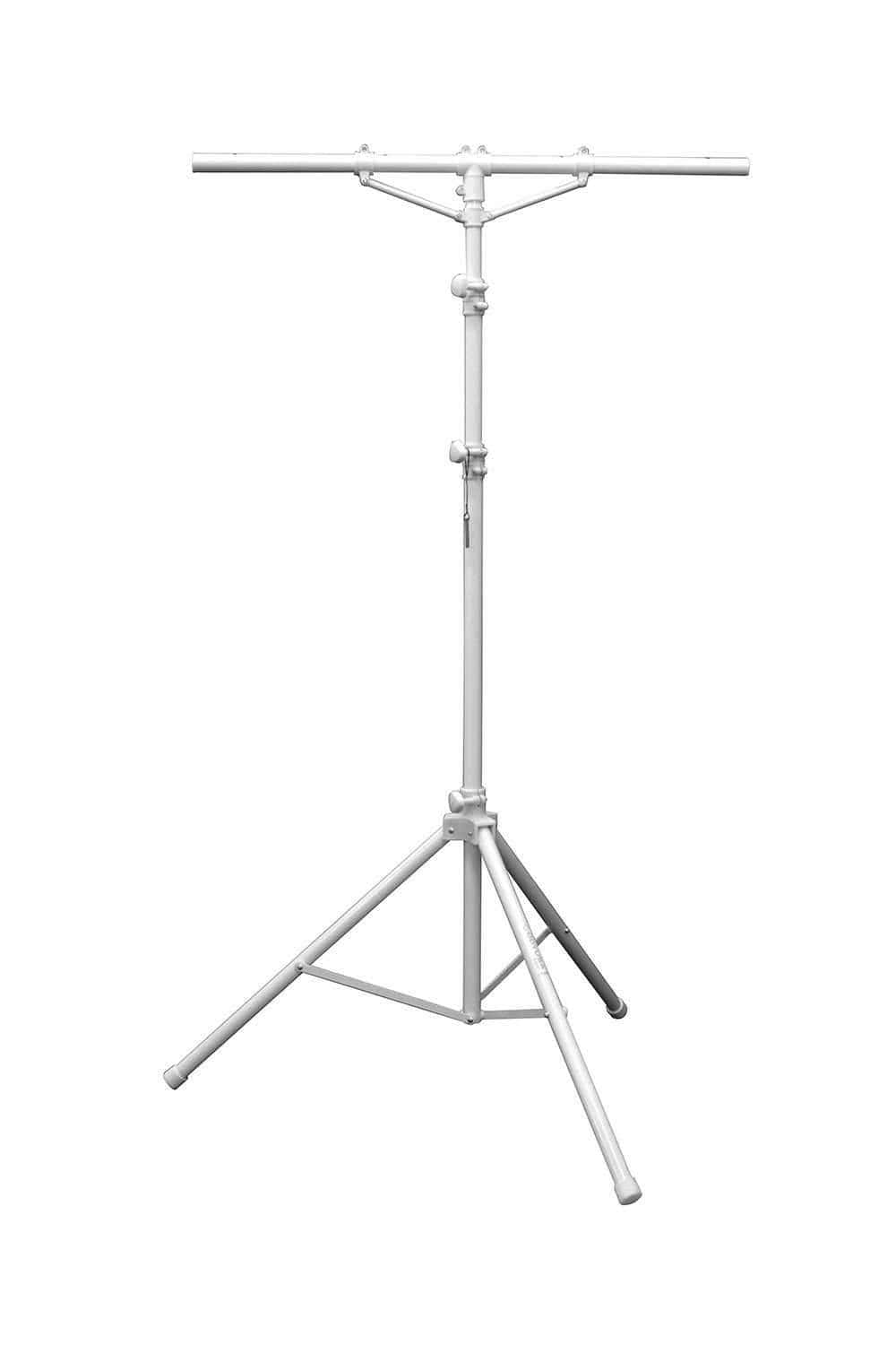 Odyssey LTP2WHT 12ft Light Stand with Cross Bar White - PSSL ProSound and Stage Lighting